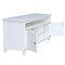 International Concepts Entertainment / TV Stand with 2 Doors, White TV08-51 - alternate 4
